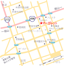 マーガレットの地図