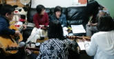 3F MeetingRoomでの唄う会。